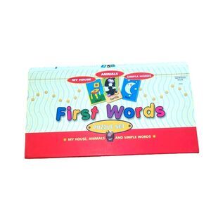 🛍️KIDS FIRST WORDS PUZZLE SET
